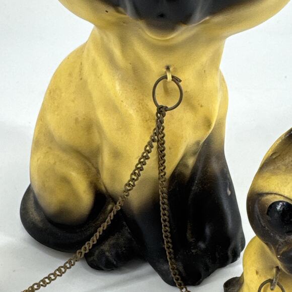 Siamese Cat w/ Kittens Ceramic Made In Japan Vintage MCM Figurines Free Shipping - Picture 8 of 13